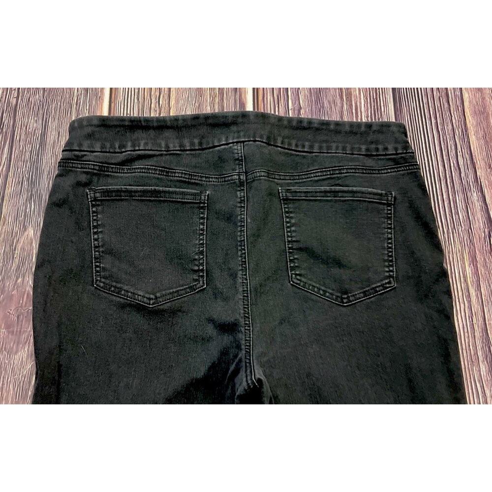 💋Chicos Jegging Pull On Black Jeans Womens Size 3R (US 16R)